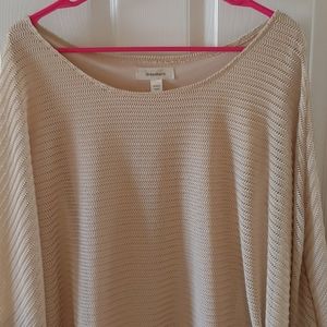 Dress Barn Womens top w/ dolman sleeves